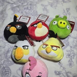 Angry Birds Plush Toy Set